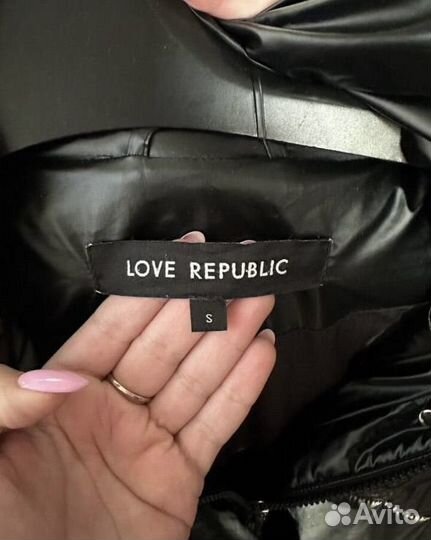 Пуховик женский love republic