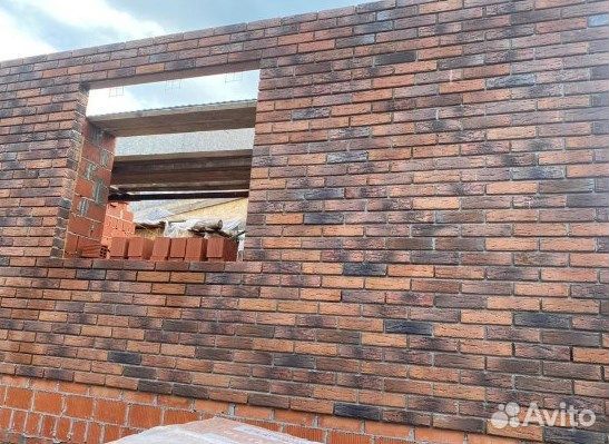 Кирпич облицовочный баварская кладка