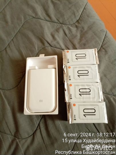 Мини принтер для фото xiaomi