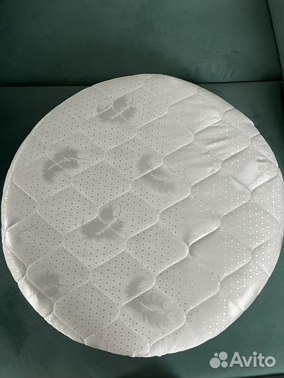 Матрас в круглую кроватку