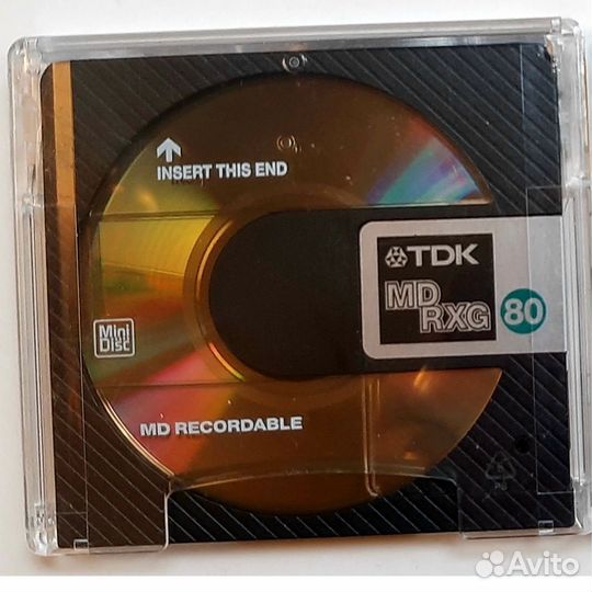 TDK MD RXG 80 минидиски