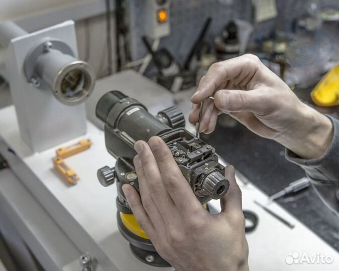 Ремонт лазерных уровней, оптических нивелиров