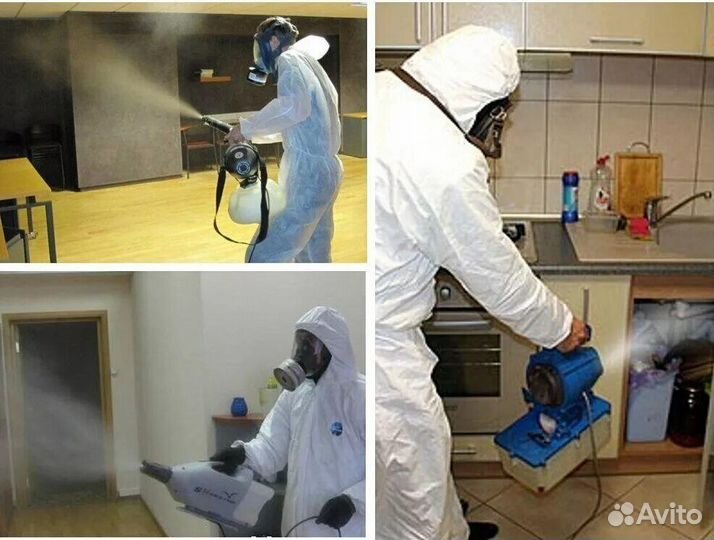 Уничтожение тараканов и клопов с гарантией