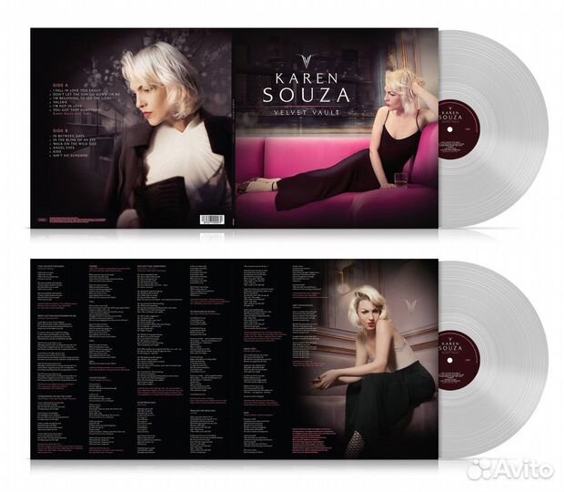 Karen Souza - Velvet Vault (Limited Edition) (Transparent Vinyl) (1 LP)