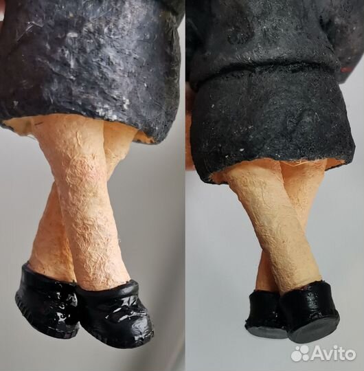 Ватные елочные игрушки