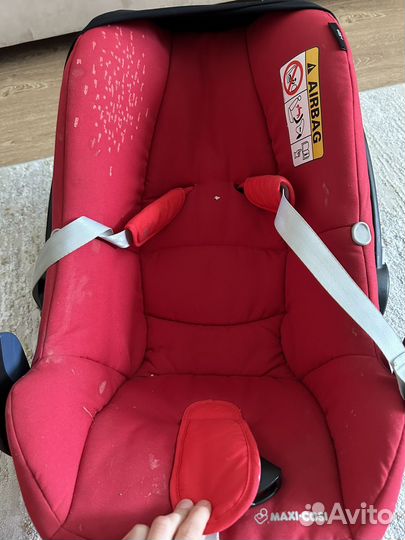 Автокресло люлька от 0 maxi-cosi оригинал