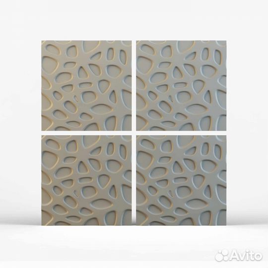 Гипсовая 3D панель 