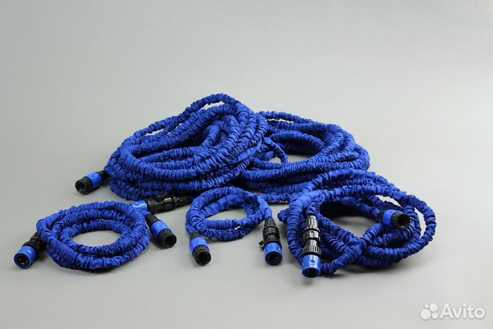 Шланг поливочный XHose 100ft в комплекте с фитинга