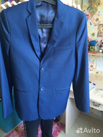 Пиджак школьный р.152