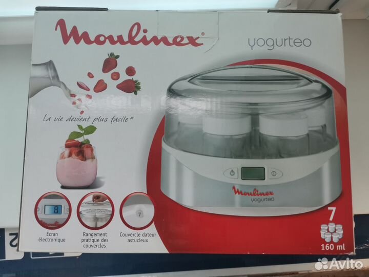 Йогуртница Moulinex YG230131 Yogurteo