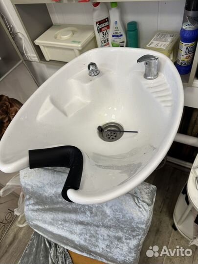 Парикмахерская мойка с креслом бу