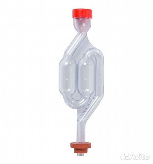 Гидрозатвор для брожения двухкамерный