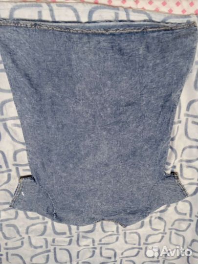 Джинсовое платье