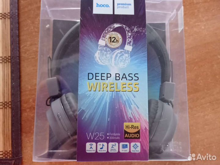 Беспроводные наушники Hoco W25