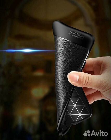 Чехол / бампер для iPhone 7 / 8 черный полиуретан