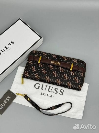 Кошелек Guess с коробкой