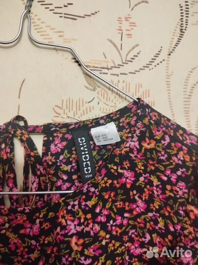 Летнее платье XXS