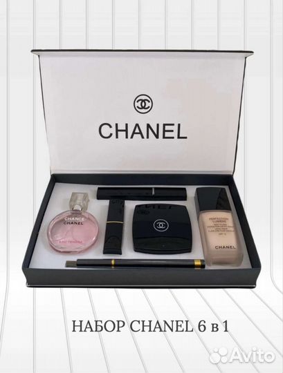 Набор косметики chanel 6в1