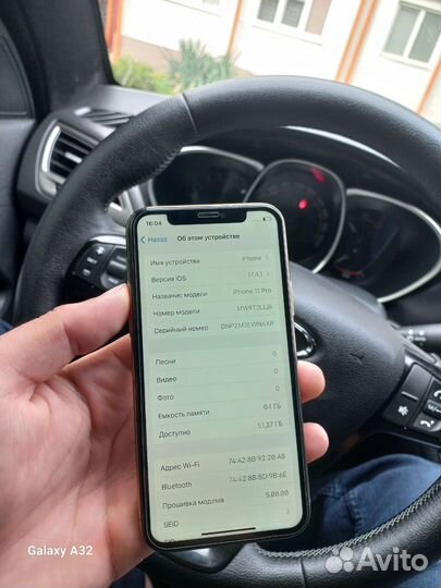 iPhone 11 Pro, 64 ГБ