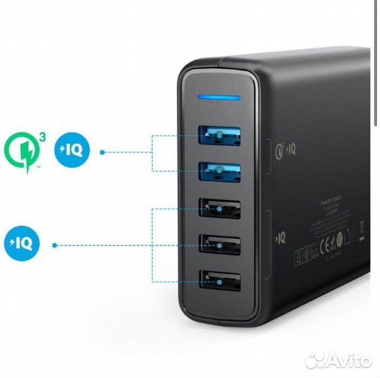 Сетевое зарядное устройство Anker PowerPort 5