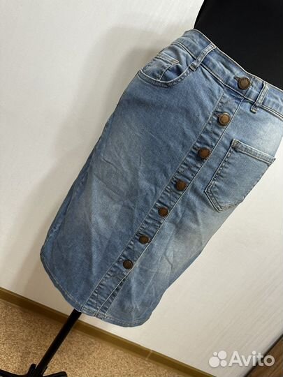 Юбка джинсовая