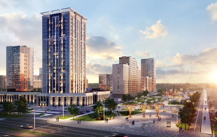 3-к. квартира, 72 м², 8/24 эт.