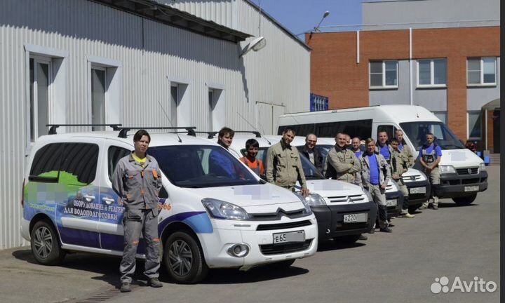 Замена картриджей, обслуживание фильтров воды