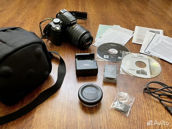 Зеркальный фотоаппарат Nikon d3000 VR 18-55