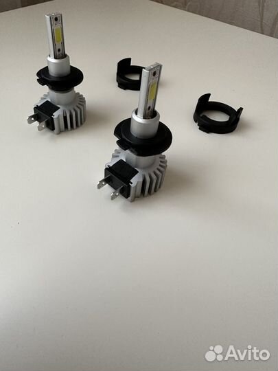 Автомобильные лампы H7 led 6000k диоды