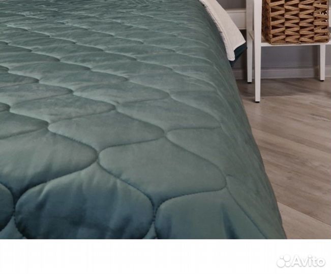 Новое Покрывало бархат стеганое 220/240