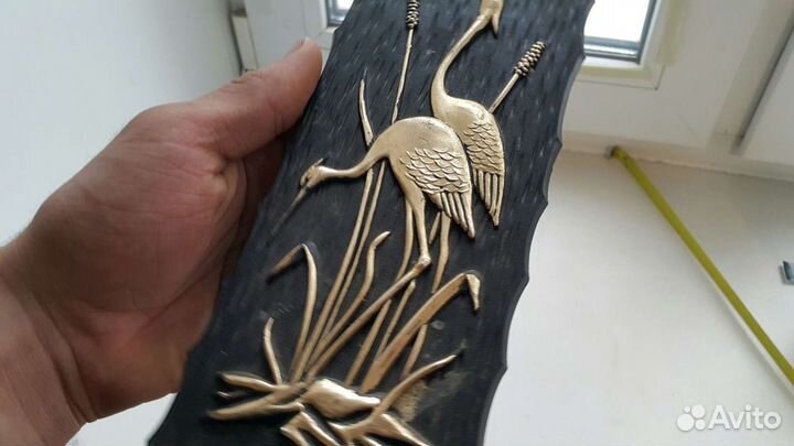 Плакетка аисты СССР