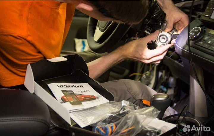 Сигнализация с автозапуском для Audi A4