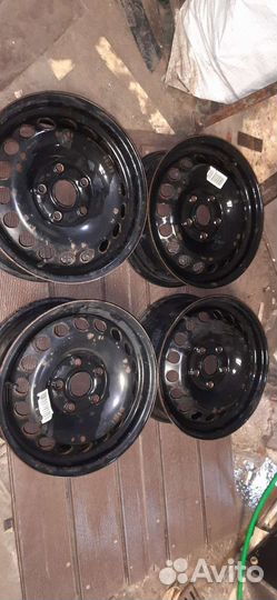 Штампованные диски r15 5х112