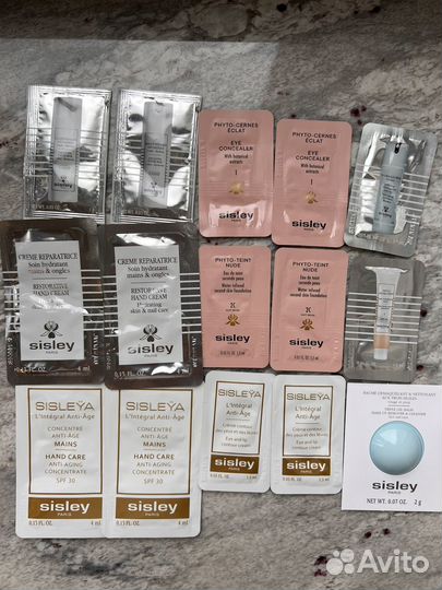 Sisley миниатюры кремов и сывороток