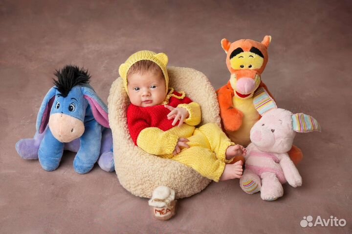 Фотосъёмка новорождённых до 2 месяцев