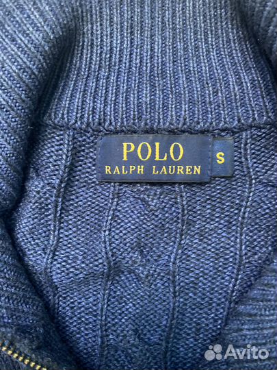 Джемпер polo ralph lauren zip 1/4