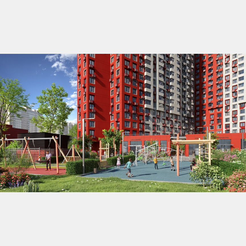 Квартира-студия, 22,9 м², 13/19 эт.