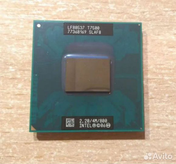 Процессор для ноутбука Intel, AMD