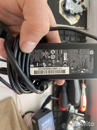 Зарядка для ноутбука hp