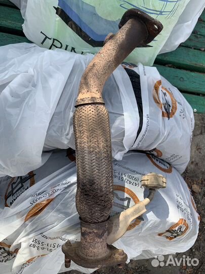 Ka Rio 3 Приемная труба с гофрой