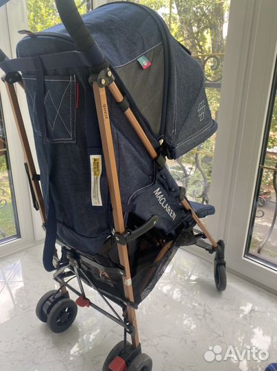Коляска maclaren quest denim