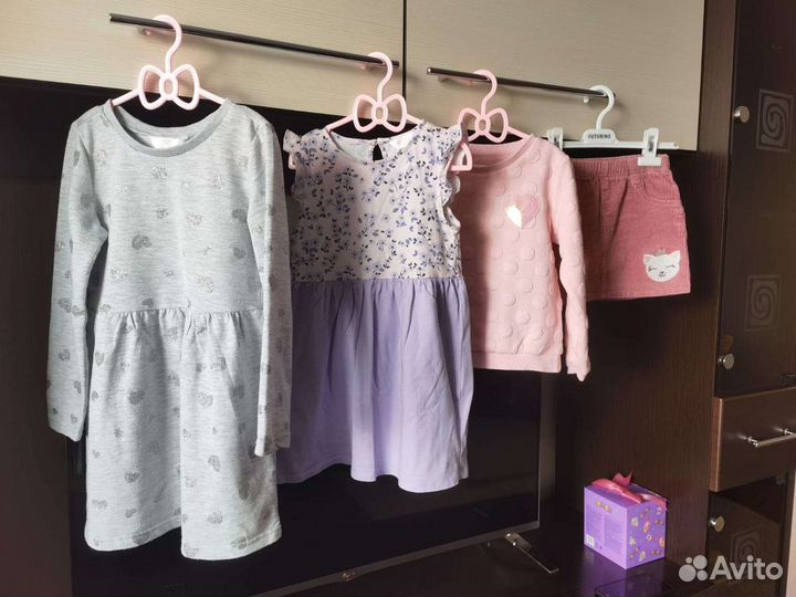 Вещи на девочку, 4-6 лет