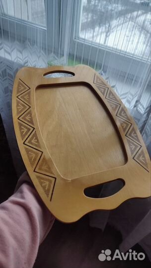 Поднос деревянный СССР