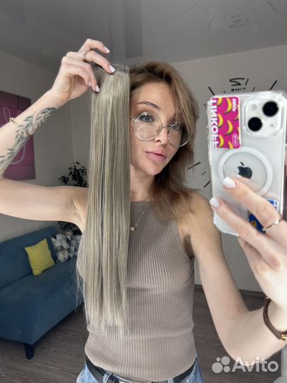 Биоволосы на биоленте наращивание биоволос