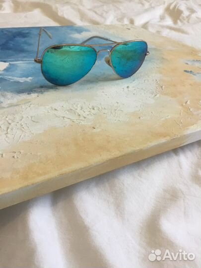 Очки ray ban aviator зеркальные оригинал
