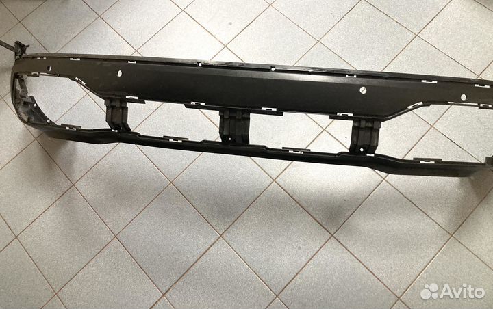 Юбка спойлер заднего бампера Kia Sorento 4 2020