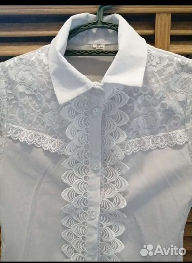 Рубашки школьные на девочку