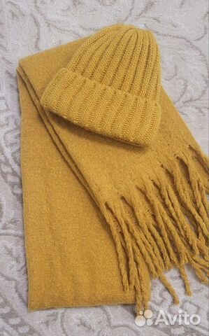 Комплект шапка и шарф