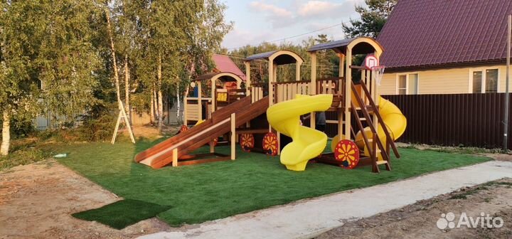 Детские площадки для дачи