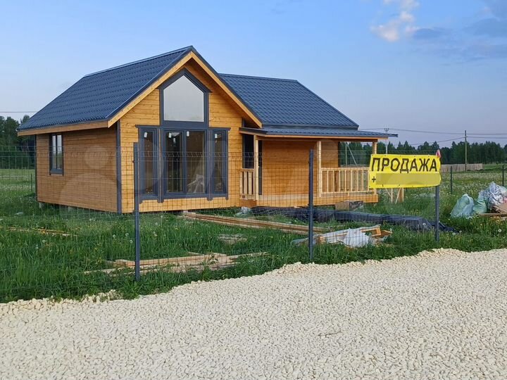 Дом 63 м² на участке 10,3 сот.